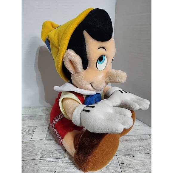 DisneyLand Walt Disney World Vintage 12" Pinocchio Plush Doll Good Condition - Picture 2 of 6